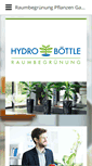 Mobile Screenshot of hydroboettle.de